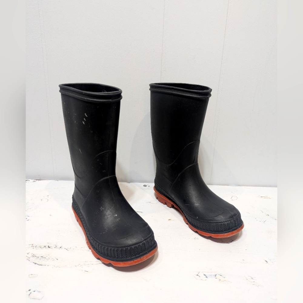 Toddler Black Rainboots Tall Size‎ Toddler 8 Rubber
